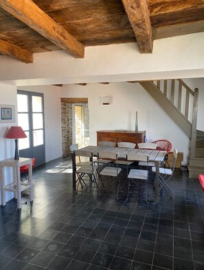 Dining - Typical village house with swimming pool and large garden with exceptional view (Olmo)