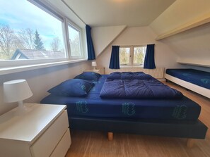 3 chambres, Wi-Fi gratuit, draps fournis