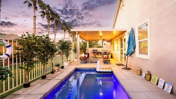 Una piscina climatizada