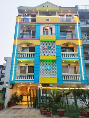 Fassade der Unterkunft