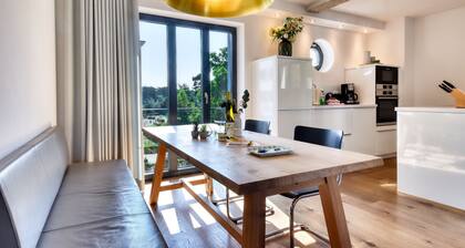 Luxury apartment Sonnenloft 14 in Prora Düne 7 with private sauna and fireplace