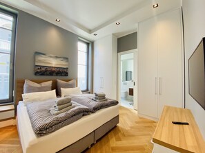 2 soverom, strykejern/-brett, wi-fi (inkludert) og rullestolvennlig