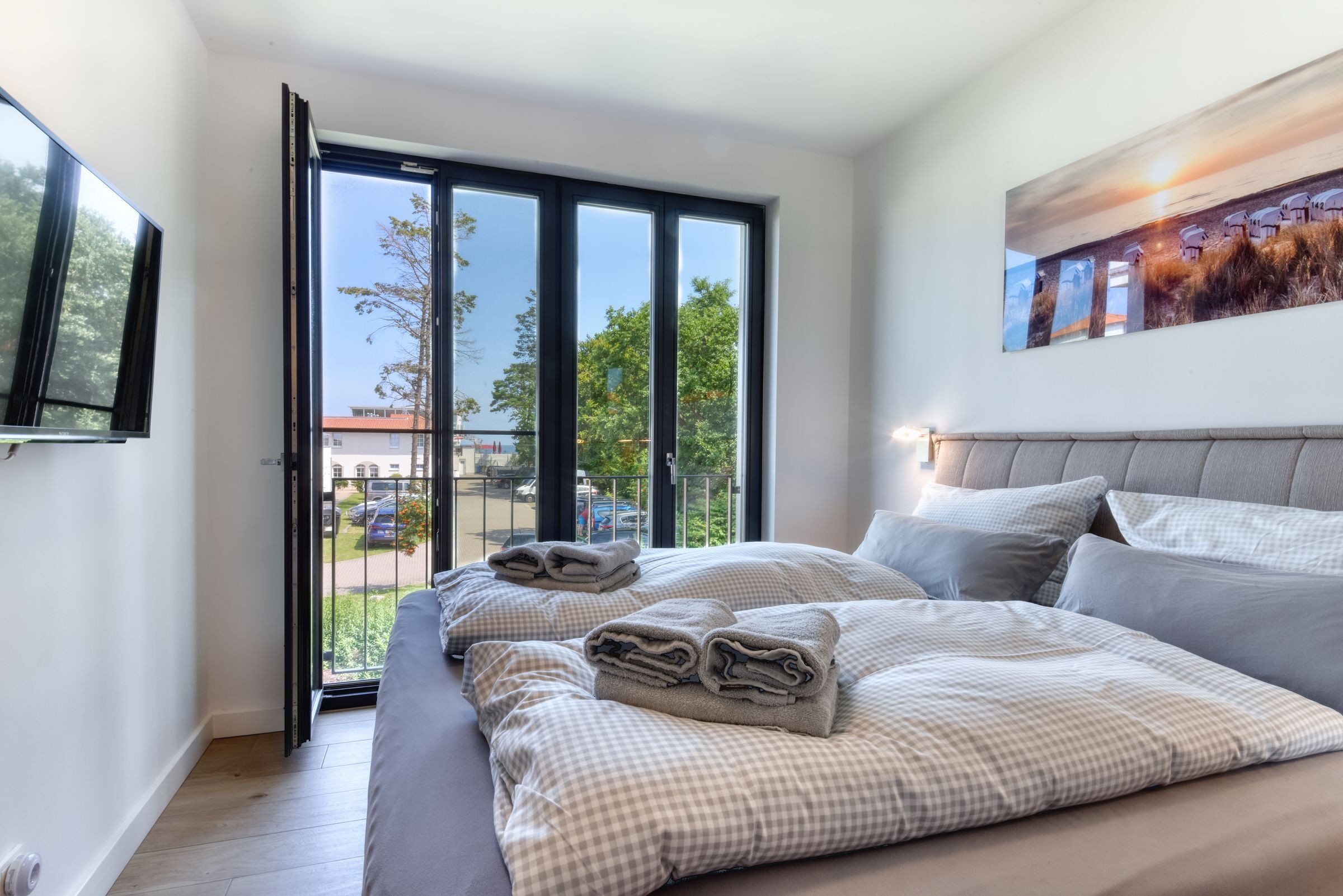 2 Schlafzimmer, Bügeleisen/Bügelbrett, kostenloses WLAN, Bettwäsche