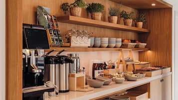 Blick von der Unterkunft