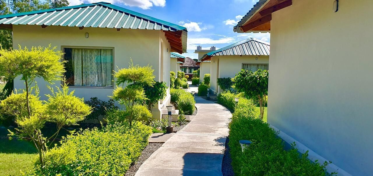 Voorkant van accommodatie