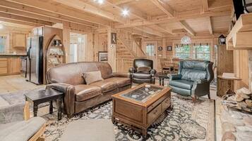 Télévision, cheminée