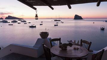 Studio, Meerblick | Terrasse/Patio