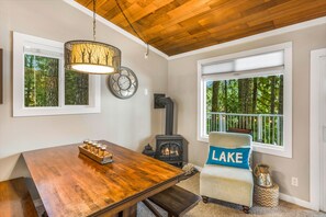 Interior - Lakefront retreat with view, deck & private dock (Shelton)