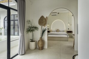 Superior-Zimmer, Balkon, Gartenblick