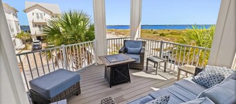"Sunset Serenade"  Luxury Beach Home with Stunning Water Views! Pool