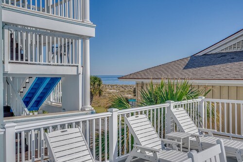 RNR Tybee Island House w/ Private Pool, Roof Deck, Parking by Tybee Cottages
