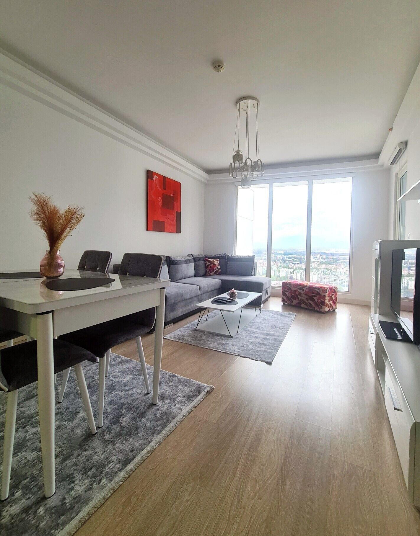 Deluxe Apartment, Balcony, City View | 1 bedroom, iron/ironing board, free WiFi