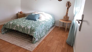 1 bedroom, iron/ironing board, travel crib, free WiFi