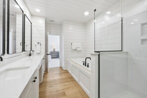 Shower, towels