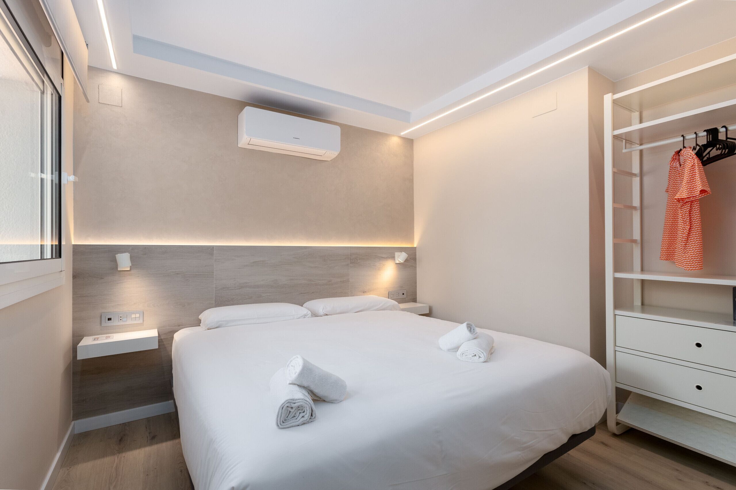 1 slaapkamer, een kluis op de kamer, gratis wifi, beddengoed