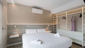 Een kluis op de kamer, gratis wifi, beddengoed