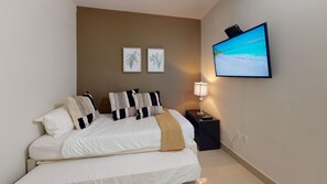 1 sovrum, strykjärn/strykbräda, wi-fi och sängkläder