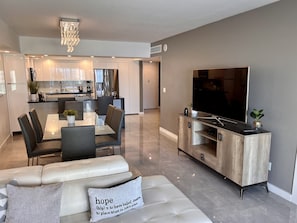 Smart TV, fireplace, table tennis - Modern Ocean View Apartment  w/Pool OR-907 (Sunny Isles)