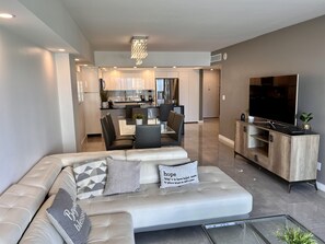 Smart TV, fireplace, table tennis - Modern Ocean View Apartment  w/Pool OR-907 (Sunny Isles)