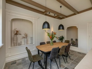 Dining - Farmhouse in Zeeland With Windmill Views (Heinkenszand)