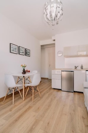 Appartement Standard | Cuisine privée | Cafetière/bouilloire, bouilloire électrique