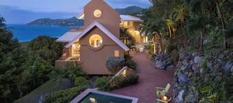 STARGAZER - a tropical retreat & pool, above Long Bay & Smuggler's beaches