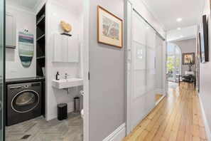 Ducha, secador de pelo