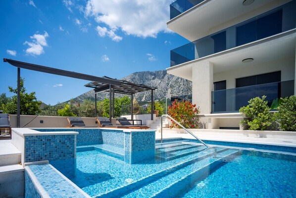 Pool - Luxury Apartment Villa MTG - 204 (Orebic)