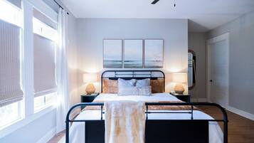 1 habitación, tabla de planchar con plancha, wifi y ropa de cama