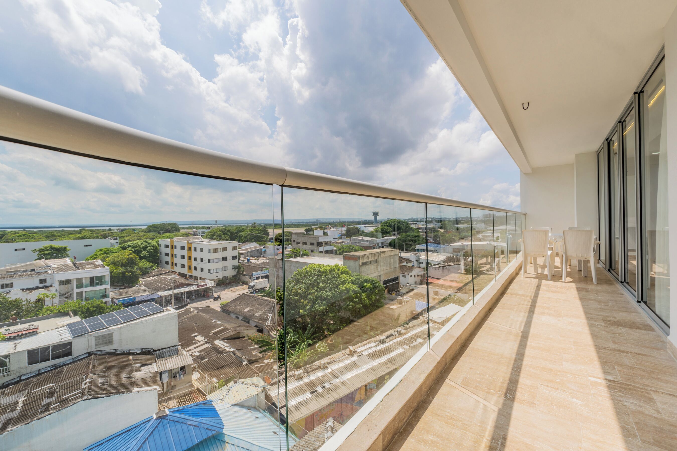 Estudio, vistas al mar | Balcón