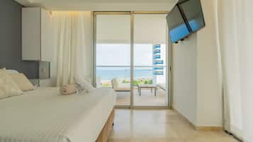 Studio, Ocean View | Select Comfort beds, in-room safe, individually decorated