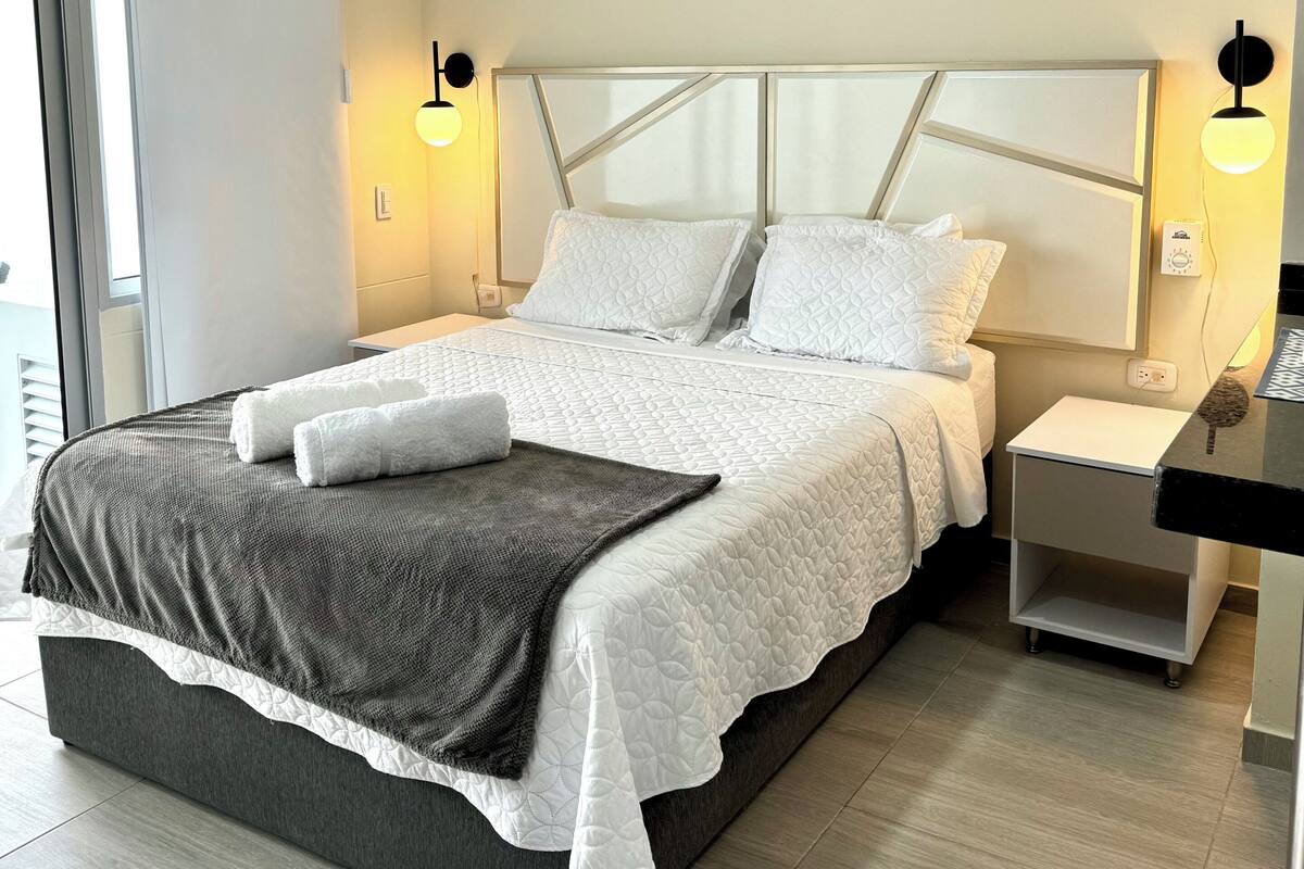 Studio (737) | Select Comfort beds, in-room safe, WiFi (free), individually decorated