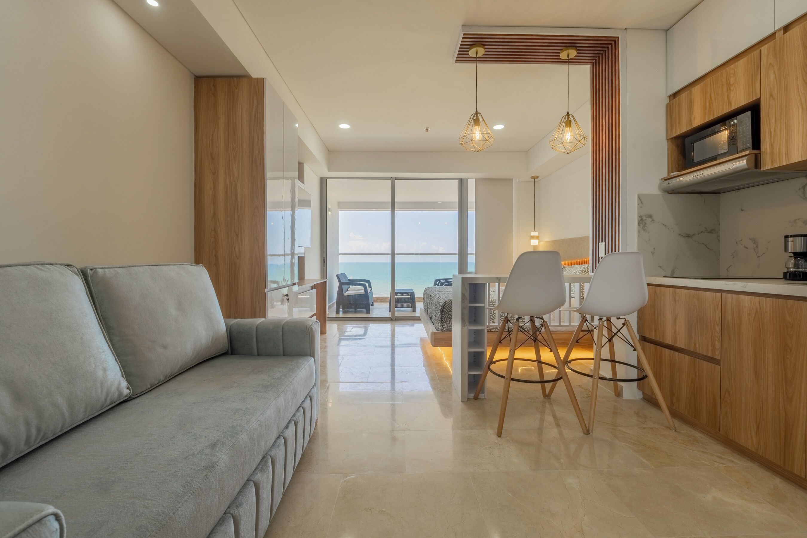 高级公寓 | 起居区