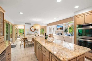 Fridge, microwave, oven, stovetop - Walk to Beach Retreat - Pool, Hot Tub & Fire Pit (Michiana)