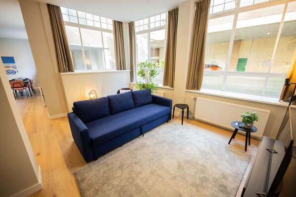 Living area - Contemporary 3BDR Apartment  WS (Rotterdam)