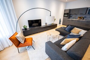 Living area - Sleek City Center 2BDR Apartment  VP (Rotterdam)