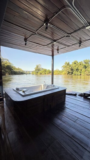 View from room - Kawarin River Exclusive Hotel & Resort (Thong Pha Phum)