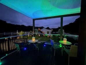 Opções para refeição ao ar livre