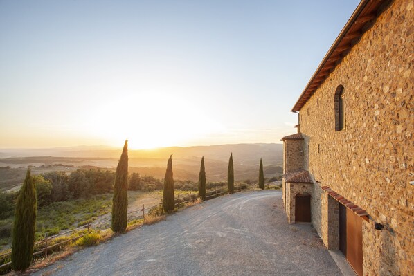 Voorkant van accommodatie