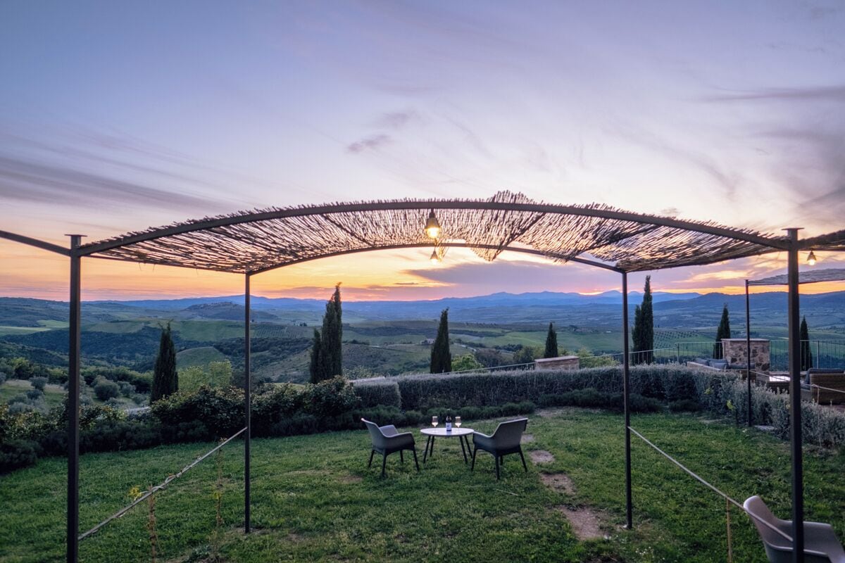 Apartamento panorâmico, 1 cama de casal, ar-condicionado | Terraço/pátio