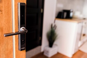 Deluxe Apartment, 1 Queen Bed with Sofa bed, Kitchenette | Blackout drapes, soundproofing, iron/ironing board, free WiFi - Galeria Grafit Apartments (Sibiu)