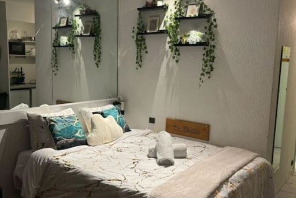 1 chambre, fer et planche à repasser, Wi-Fi, draps fournis