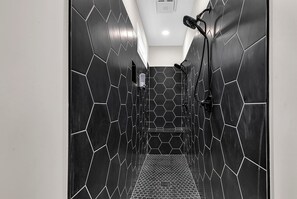 Shower, towels