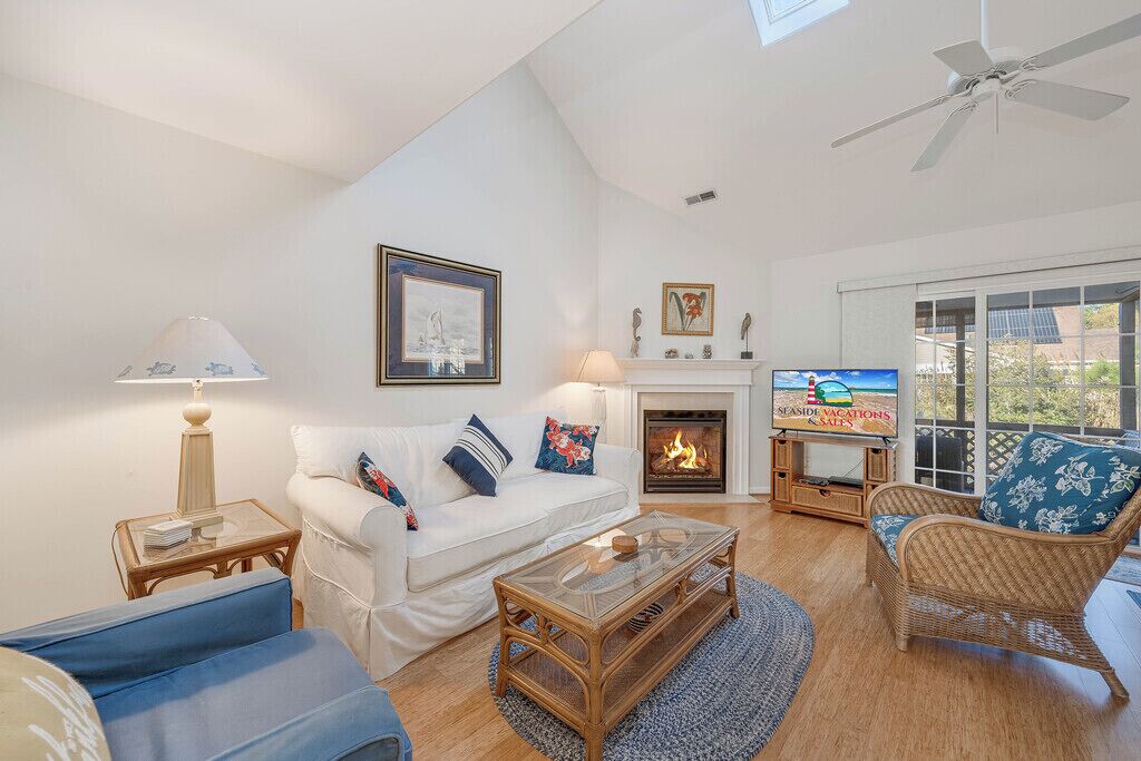 スマートテレビ、暖炉