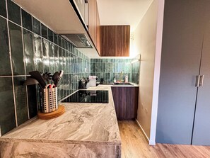 Fridge, microwave, oven, coffee/tea maker - Beautiful studio close to the slopes (Les Houches)