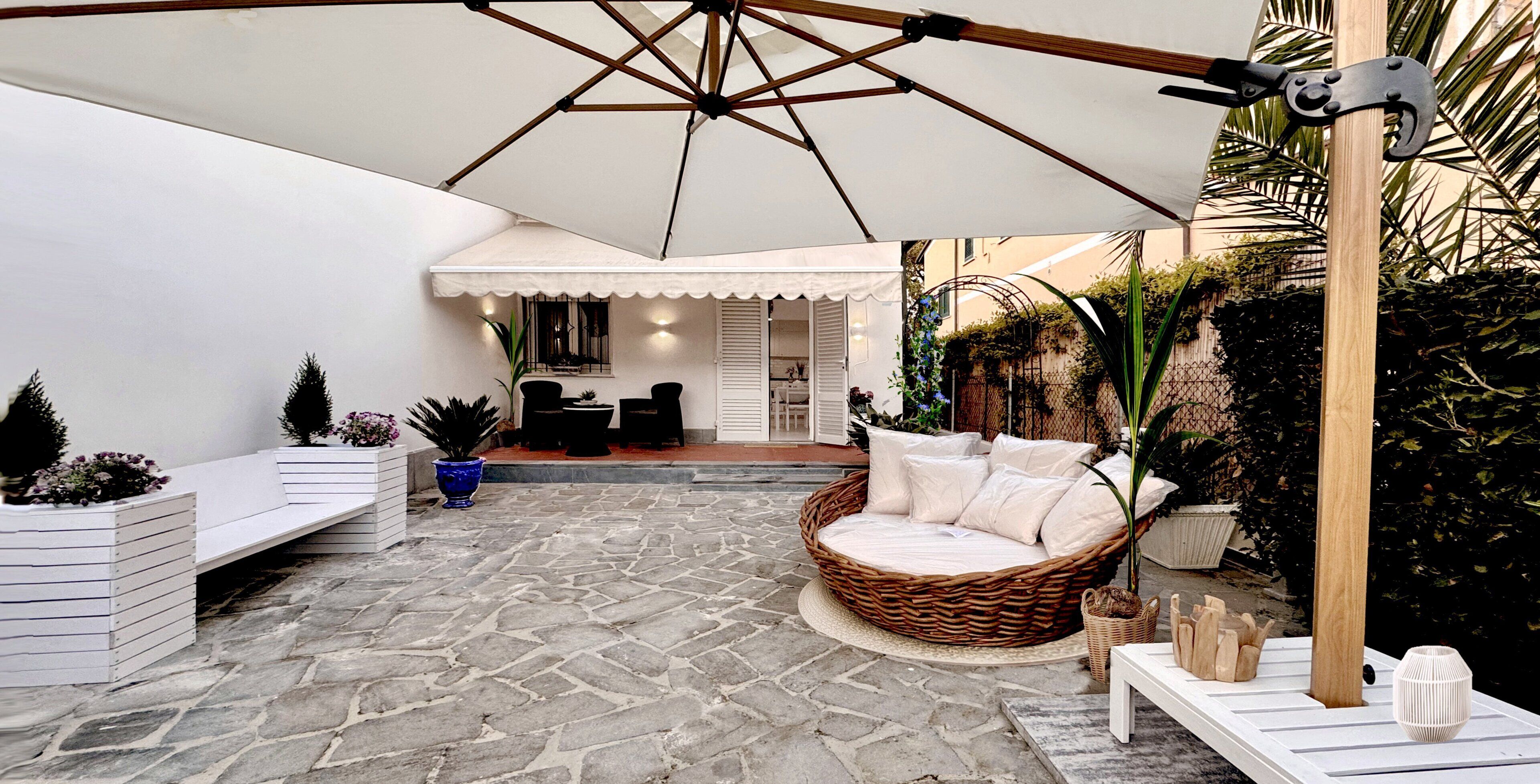 Façade de l’hébergement