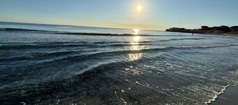 Mobile home with air conditioning, terrace and pool