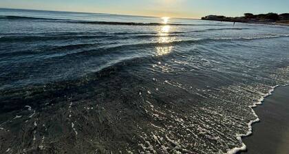 Mobil-home avec climatisation, terrasse et piscine