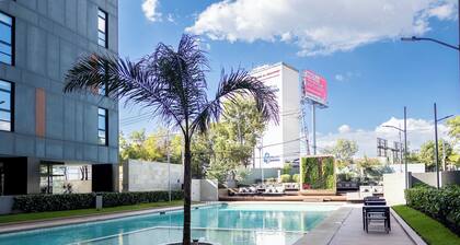 Apartamento con Alberca y Padel