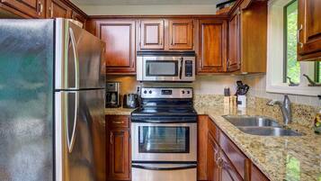 Microwave, oven, stovetop